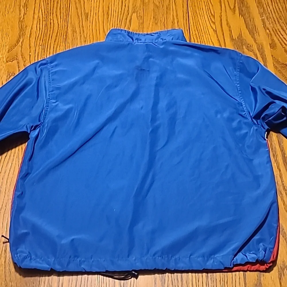 Stranger Things Blue and Red Windbraker Pullover Jacket - Men's Medium